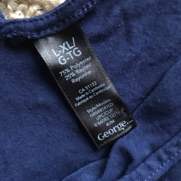 Dark blue romper XL - Picture 2 of 2